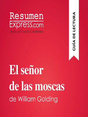 cover image of El señor de las moscas de William Golding (Guía de lectura)